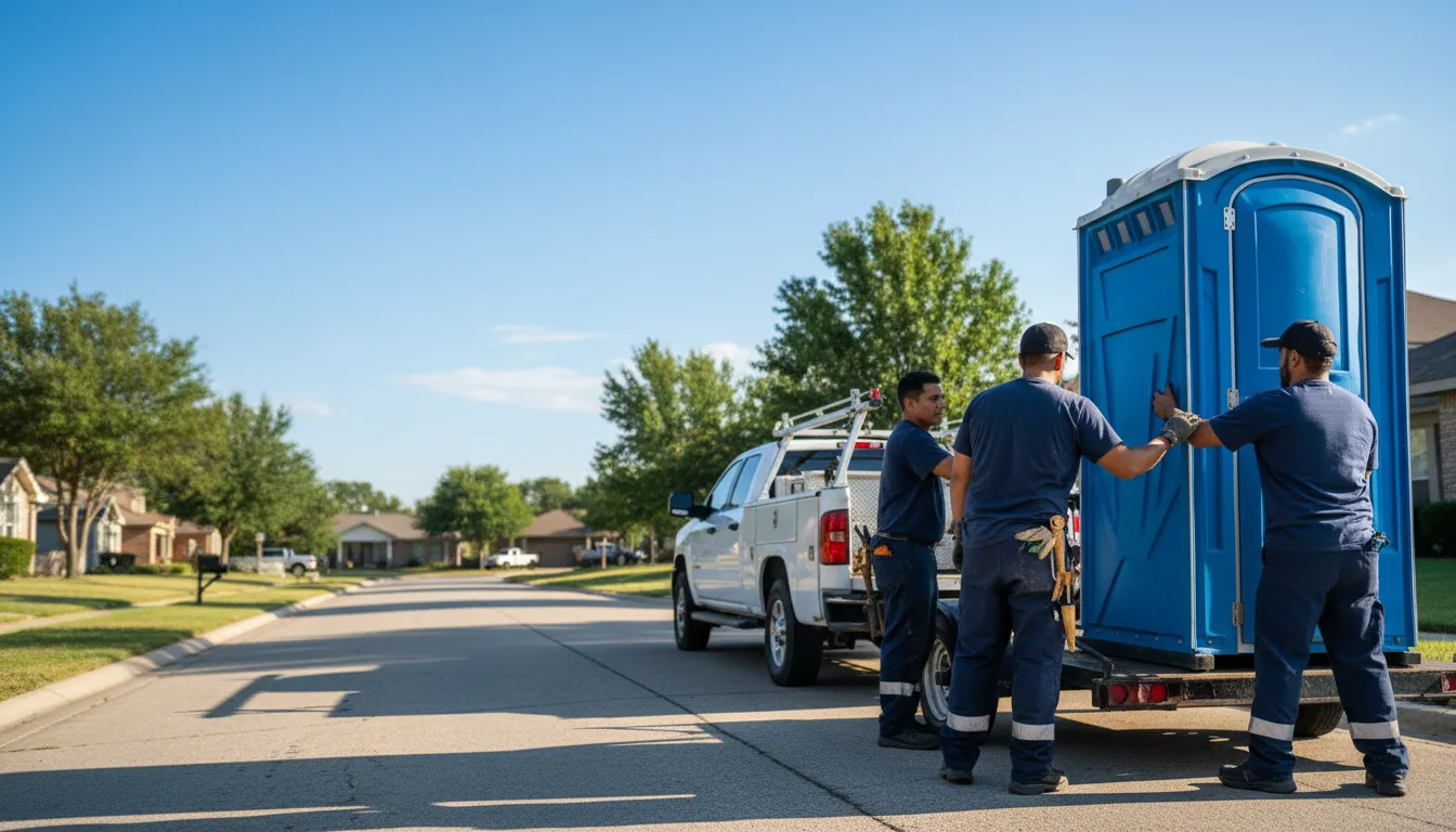Portable Toilet Rental in Fowlerton, TX near me